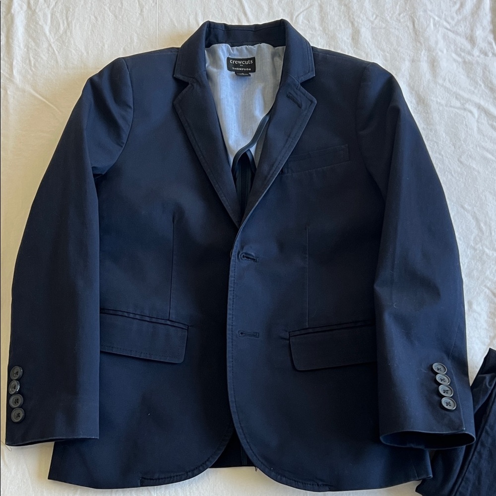 Crewcuts Thompson Blue Checkered Lining